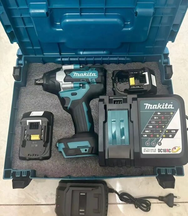 Boulonneuse à chocs 18V LXT 700 Nm 1/2" (2x5,0 Ah) en MAKPAC - MAKITA DTW700RTJ