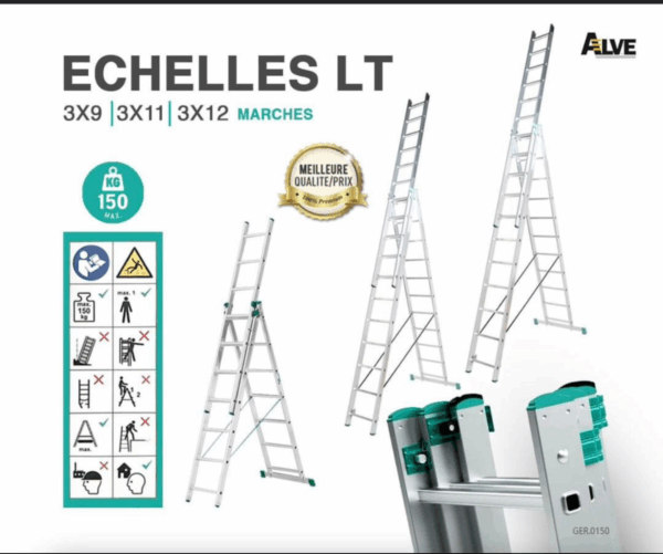 Echelles transformables